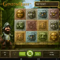 SpinsofGlory - Gonzo's Quest Spilleautomat - NetEnt